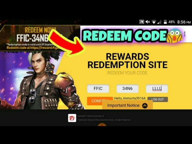 Ffic Redeem Code​